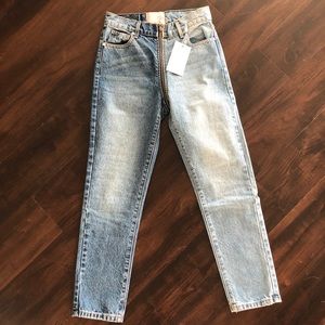 Revice Denim Yin Yang Crop Jeans